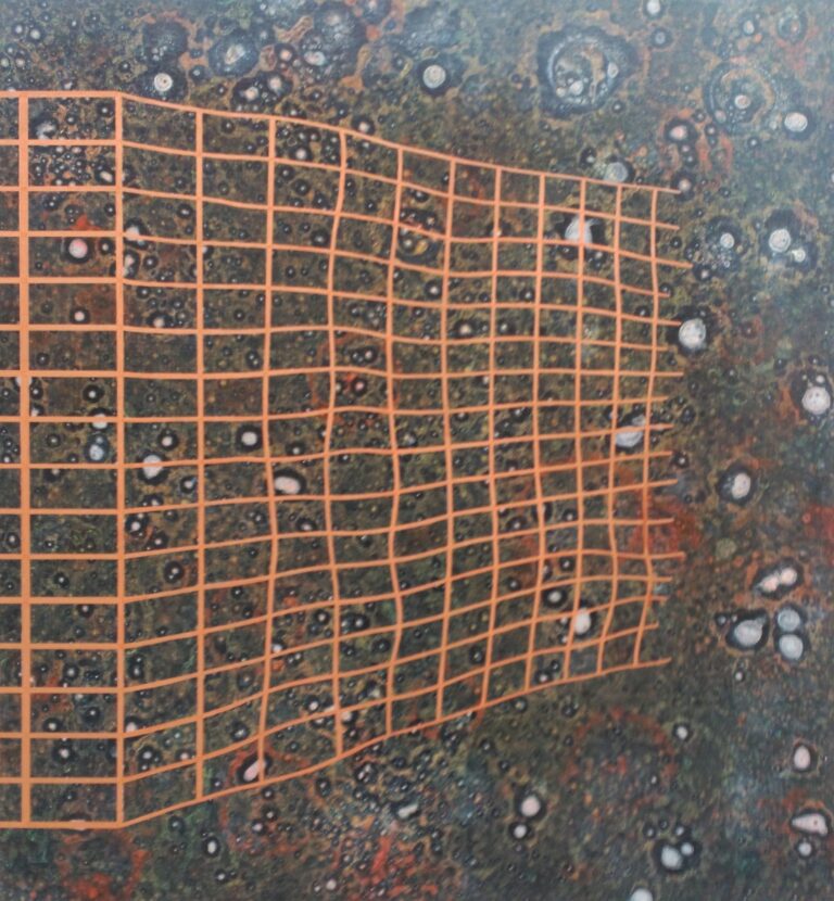 TODO ESTÁ, 110 x 100 cm. Mixta, tela, madera. 2016