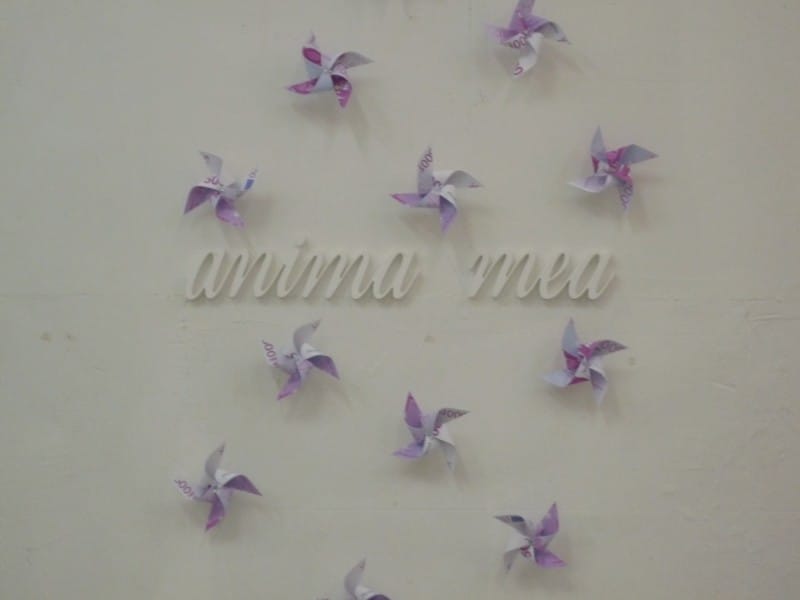 ANIMA MEA, 50 x 250 cm. Centro de Arte Museo de Almería