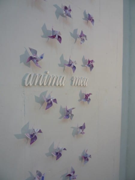 ANIMA MEA, 50 x 250 cm. Centro de Arte Museo de Almería