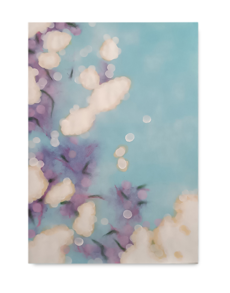 VER NOVUM - IV , 76 x 112 cm. Pastel /papel. 2026.